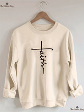 Faith Cross, Vertical Cross Sweatshirt Love and Grace Shirt,Jesus