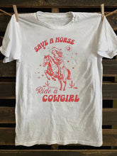 Save A Horse Ride A Cowgirl Baby T-Shirt