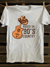 Raised On 90s Country T-Shirt,Country Pop Concert Festival Tee, Gift For Country Lovers