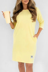 Women's Round Neck Casual Dress (Buy 2 Free Shipping)
