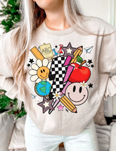 Retro teacher Sweatshirts