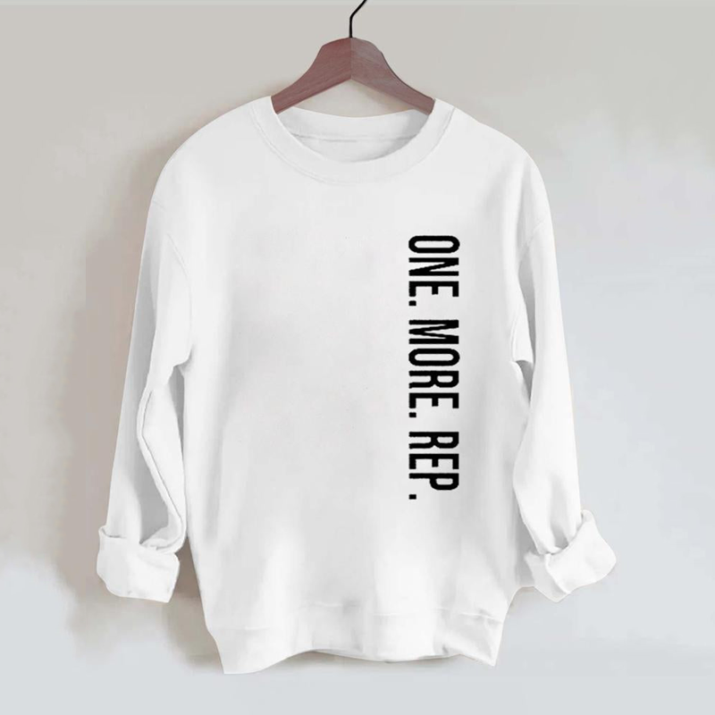 One. More. Rep. Vintage Gym Sweatshirt
