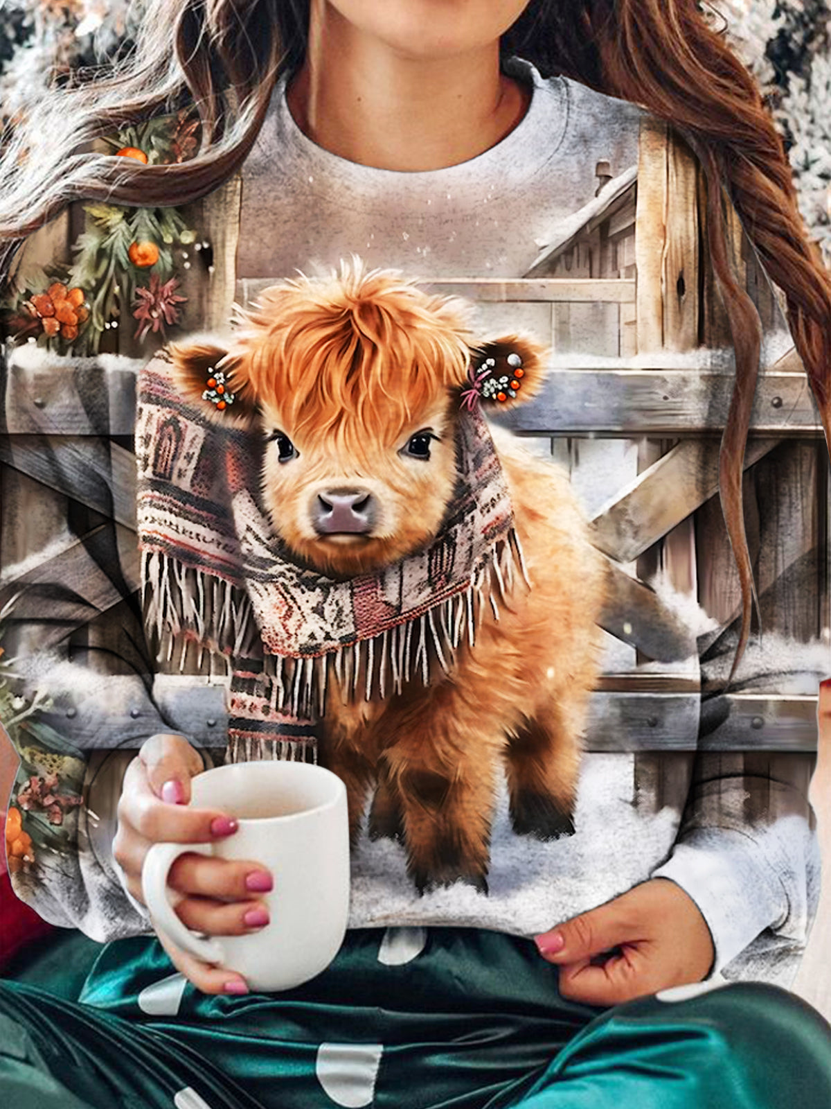 Highland Cow Sweatshirt