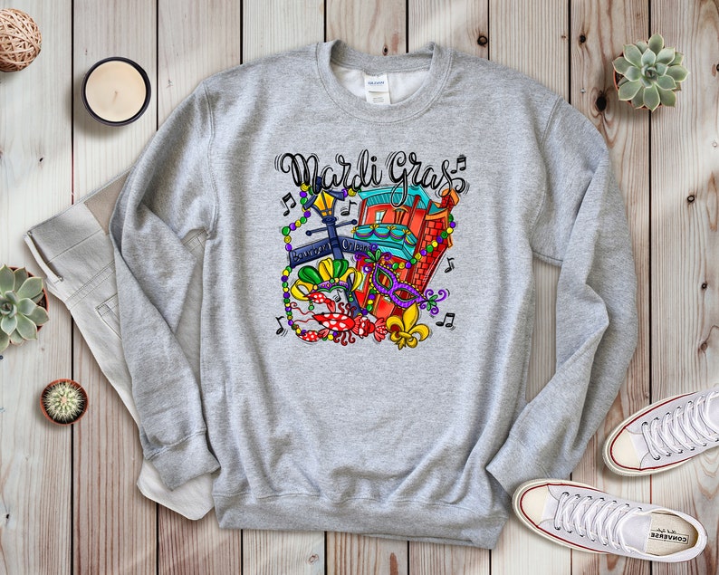 Louisiana State Mardi Gras Shirt