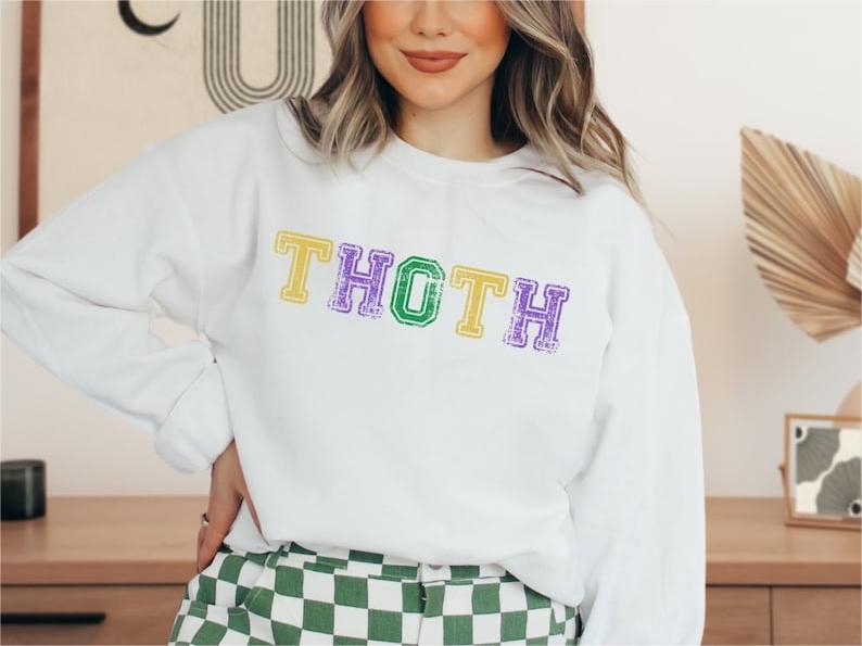 THOTH  Mardi Gras Sweatshirt