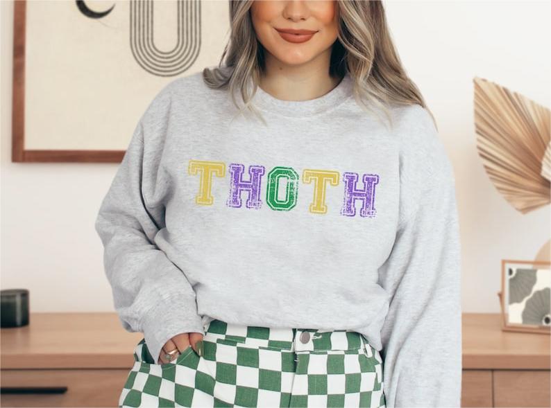 THOTH  Mardi Gras Sweatshirt
