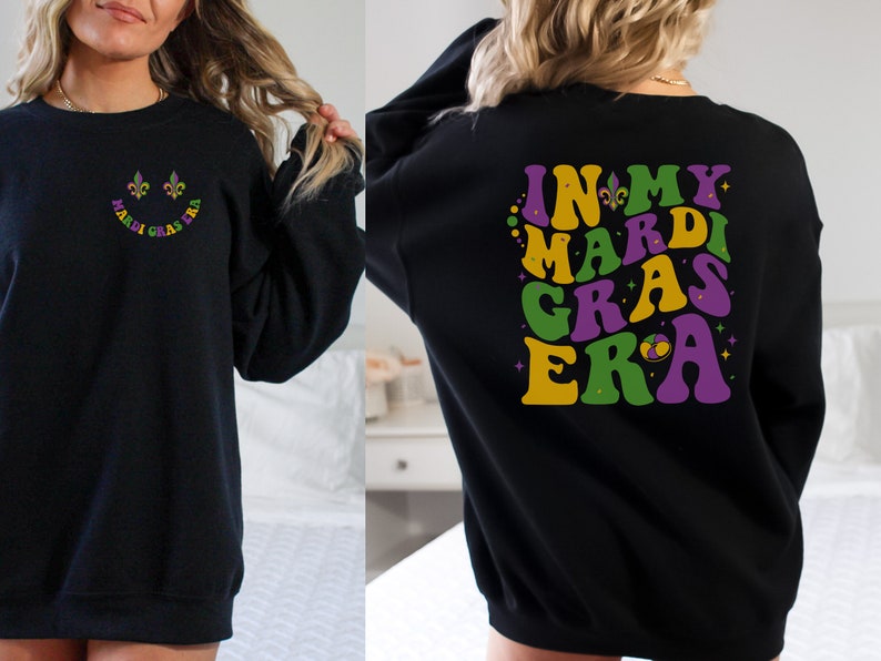 Mardi Gras Sweatshirt For Women