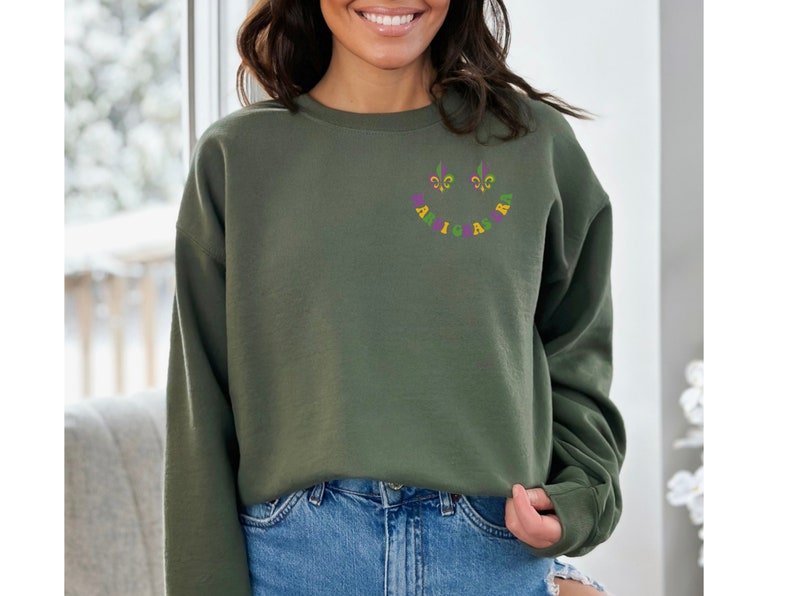 Mardi Gras Sweatshirt For Women
