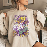 it's Mardi Gras Sweatshirt