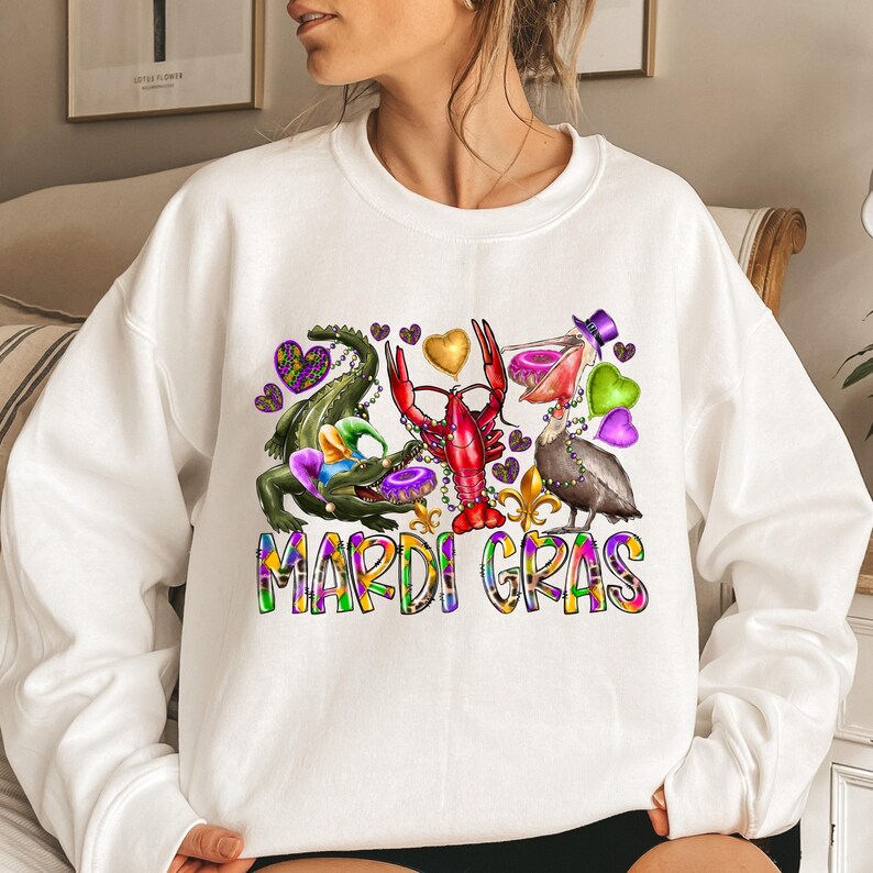 Mardi Gras Sweatshirt
