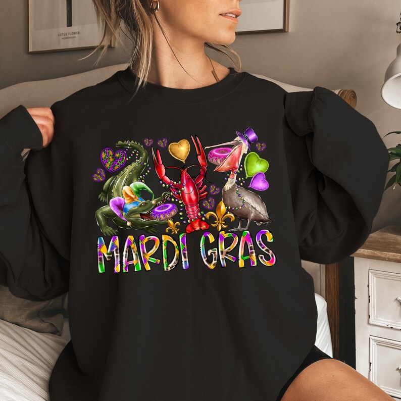 Mardi Gras Sweatshirt