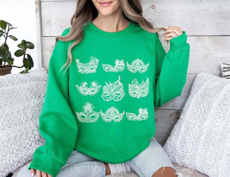 Mardi Gras Sweater
