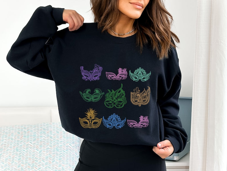 Mardi Gras Sweater
