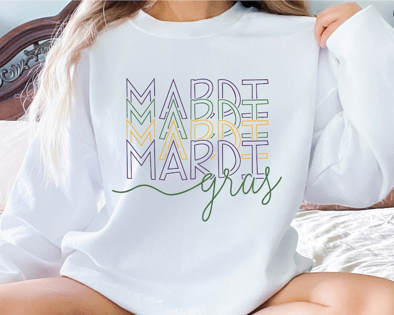 Mardi Gras Sweatshirt