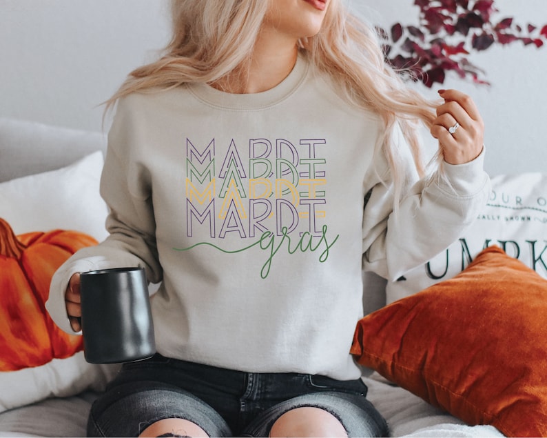 Mardi Gras Sweatshirt
