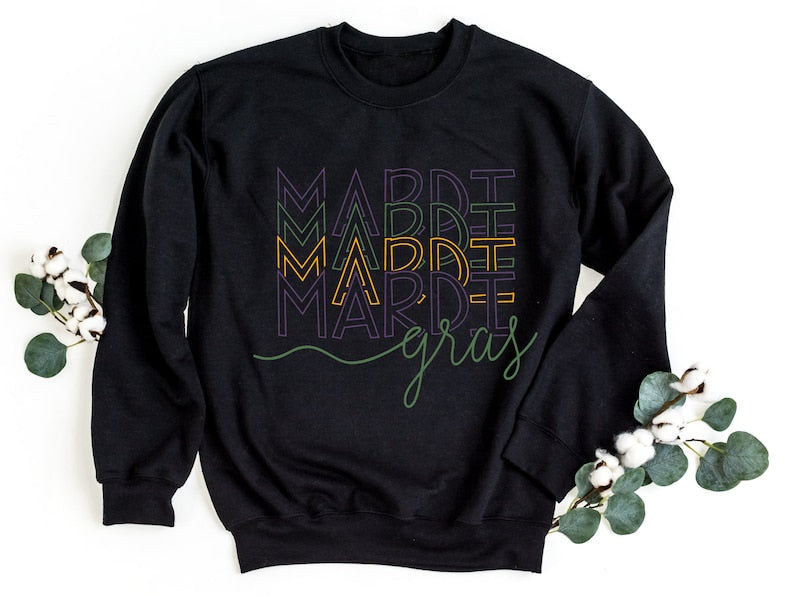 Mardi Gras Sweatshirt