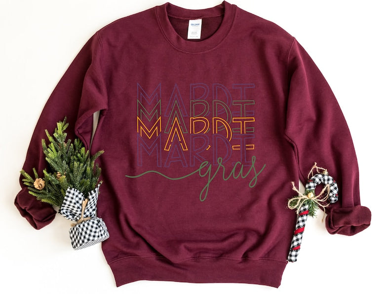 Mardi Gras Sweatshirt