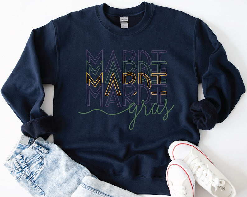 Mardi Gras Sweatshirt