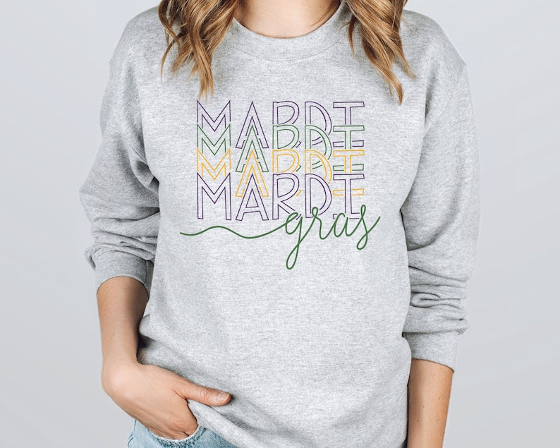 Mardi Gras Sweatshirt