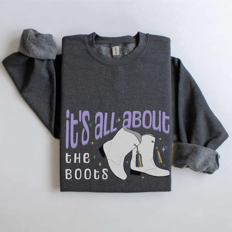 Marching Majorette Boots Funny Sweatshirt