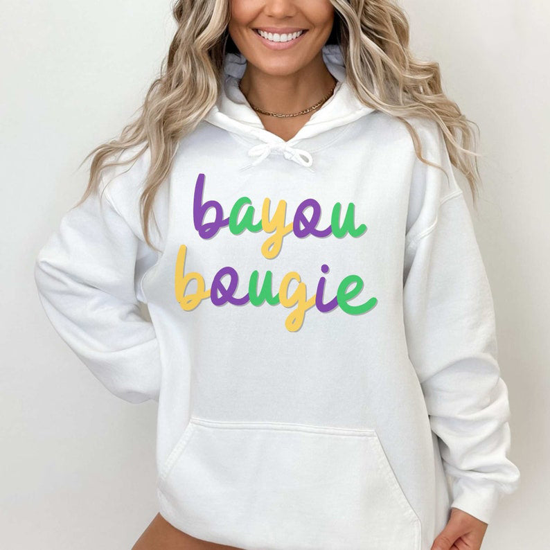Bayou Bougie Carnival Hooded