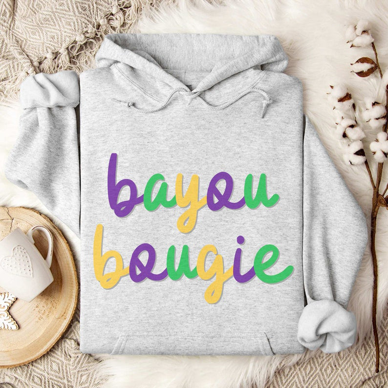 Bayou Bougie Carnival Hooded