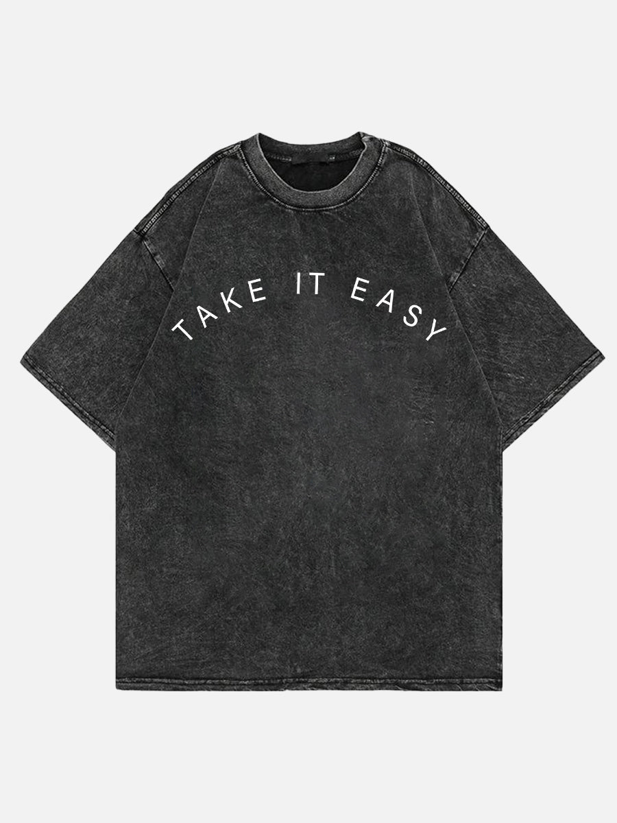 Take It Easy (Script) Tee