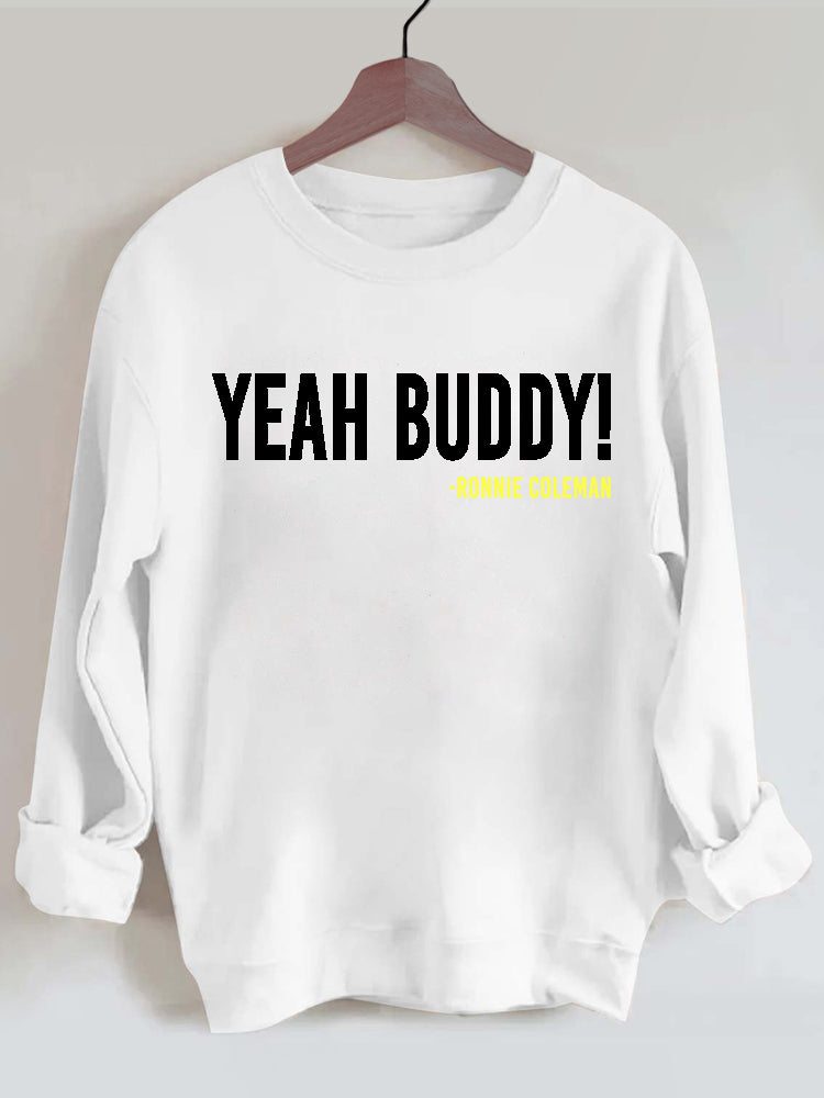 Yeah Buddy Vintage Gym Sweatshirt
