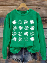 Eagerlys St. Patrick's Day Print Casual  Sweatshirt