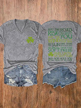 Eagerlys Women's St. Patrick's Day Greetings V-Neck T-Shirt