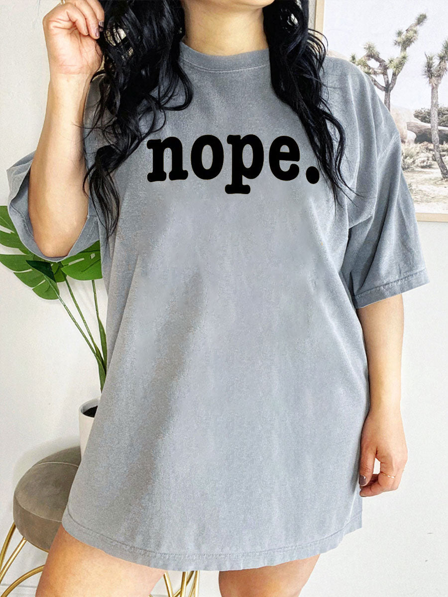 Nope. Tee