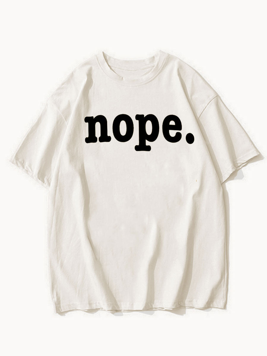Nope. Tee