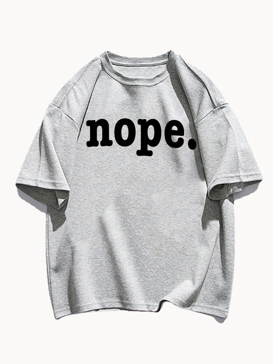 Nope. Tee