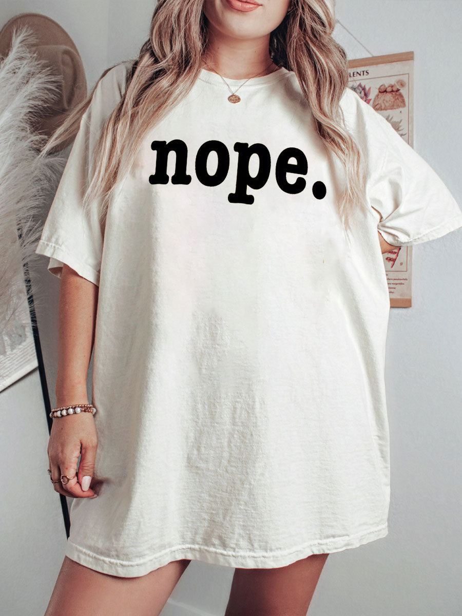 Nope. Tee