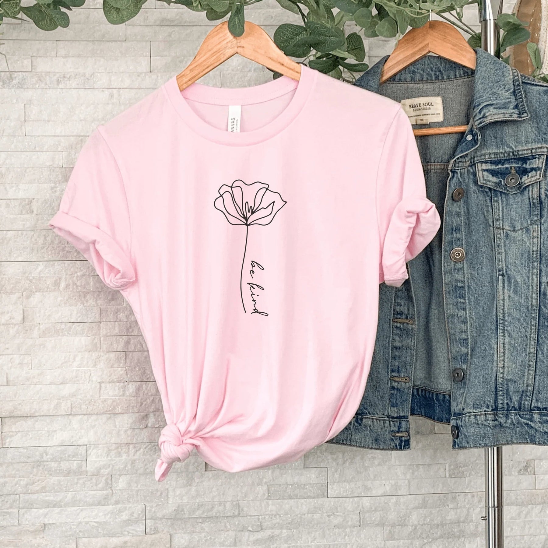 Be Kind Floral Shirt