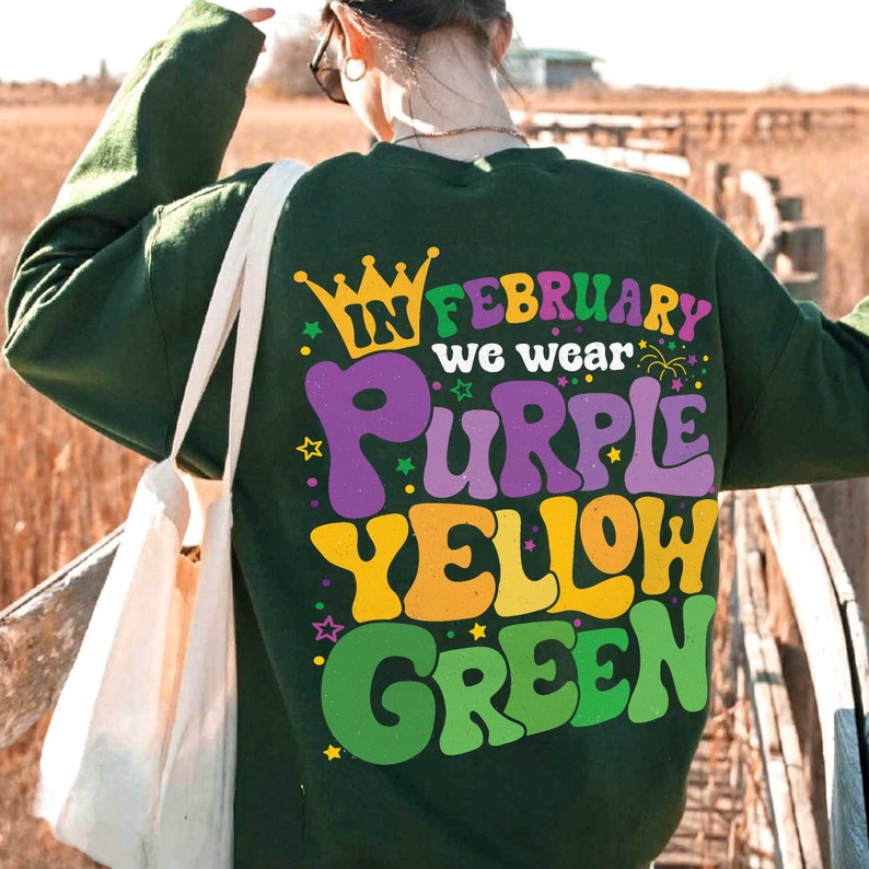 Mardi Gras Sweatshirt