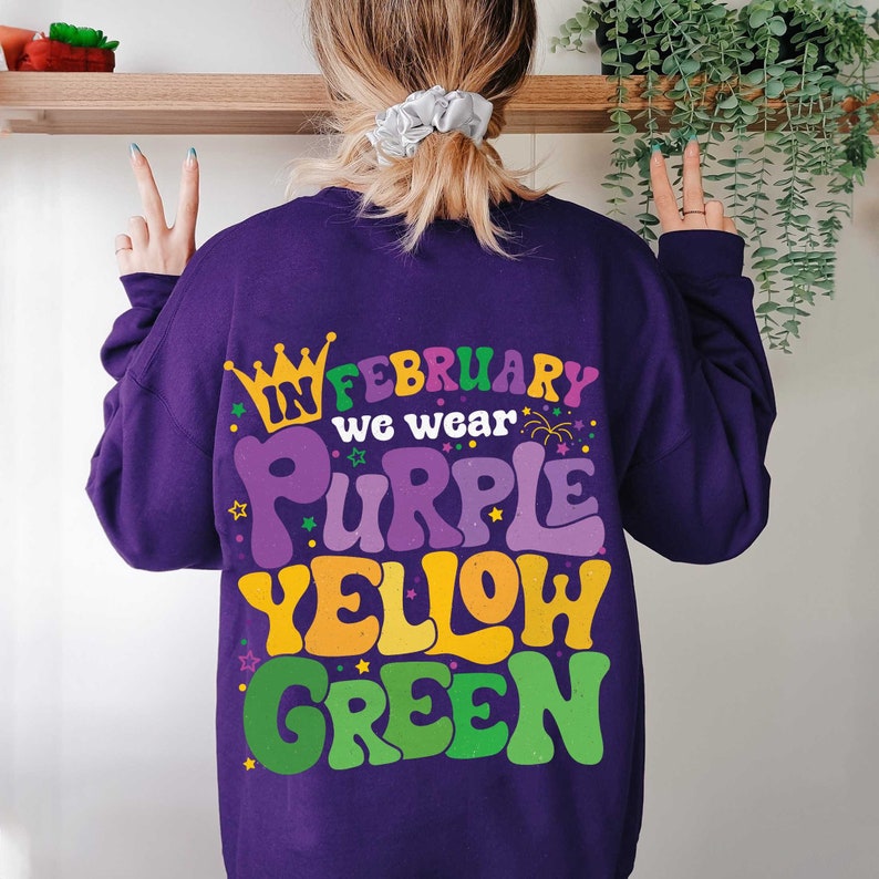 Mardi Gras Sweatshirt