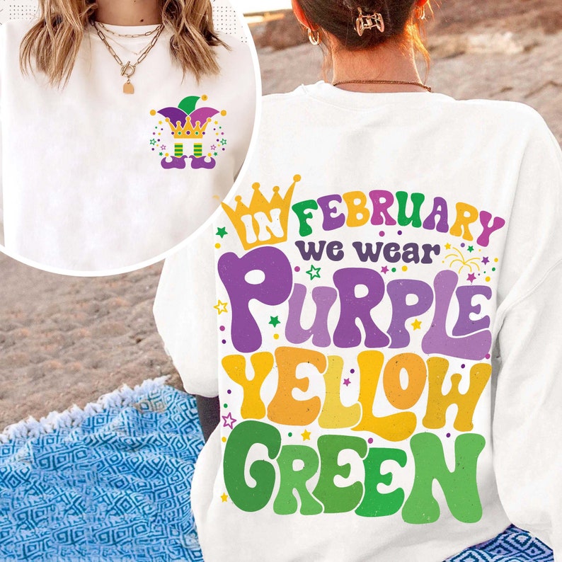 Mardi Gras Sweatshirt