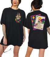 Skeleton Mardi Gras shirt