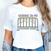 Barricade Boundary Issues T-shirt