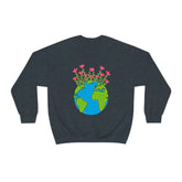 Earth & Flowers Crewneck