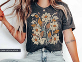 Retro Floral Wildflower T-Shirt