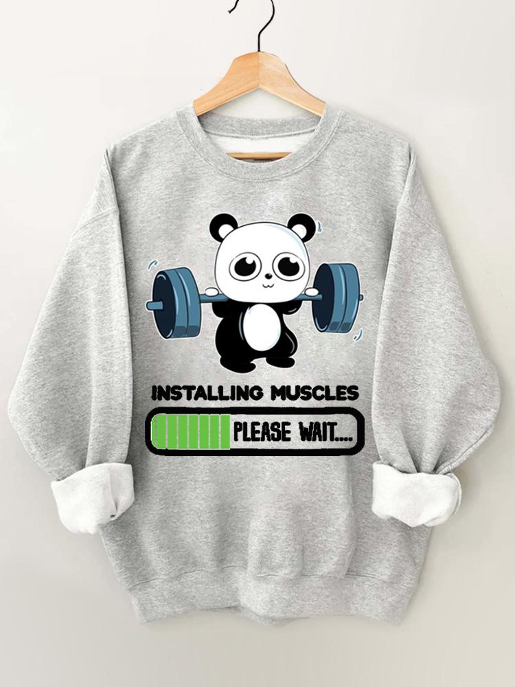 Bench Panda Vintage Gym Sweatshirt
