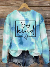 Women's Tie Dye Multicolor In My Kind Era Print Casual  Sweatshirt