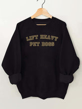 Lift Heavy Pet Dogs Vintage Gym Sweatshirt