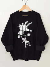 Funny bench press Vintage Gym Sweatshirt