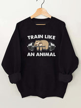 Train Like An Animal Vintage Gym Sweatshirt