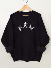 Boxing Heartbeat Vintage Gym Sweatshirt