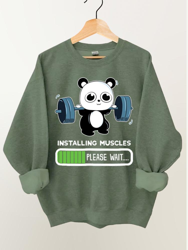 Bench Panda Vintage Gym Sweatshirt
