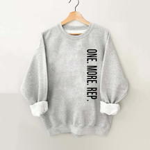 One. More. Rep. Vintage Gym Sweatshirt